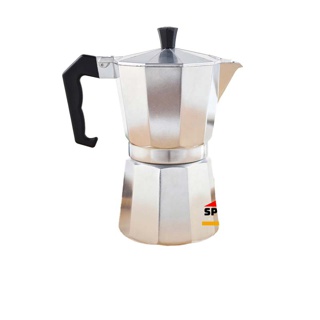 Moka Pot หม้อต้มกาแฟ กาต้มกาแฟ เครื่องชงกาแฟ มอคค่าพอท หม้อต้มกาแฟแบบแรงดัน 1 2 3 6 9 12 cup