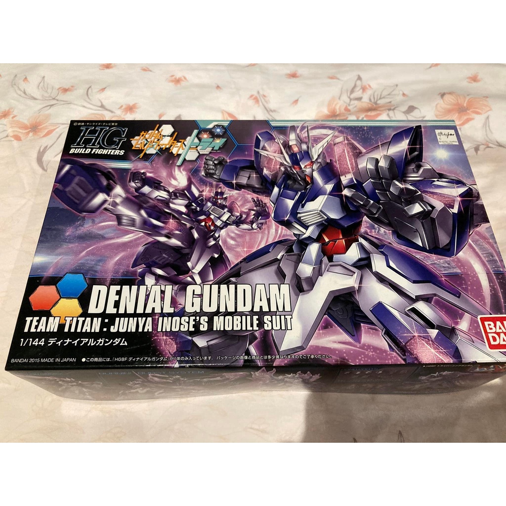 พลาโม HG1/144 Denial Gundam /Gundam Build Fighter Try