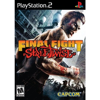 แผ่นเกมps2 Final Fight Streetwise ps2 แผ่นไรท์ เพทู แผ่นplay2