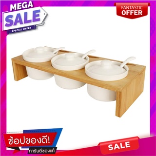 ชุดเครื่องปรุง BAMBOO อุปกรณ์บนโต๊ะอาหารอื่นๆ CONDIMENT SET BAMBOO