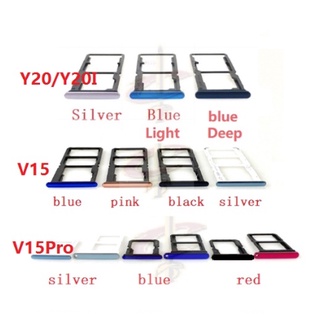 ถาดซิม สําหรับ Vivo Y20 Y20i Y11S Y12S Y12A Y20S G V15 V17 Pro