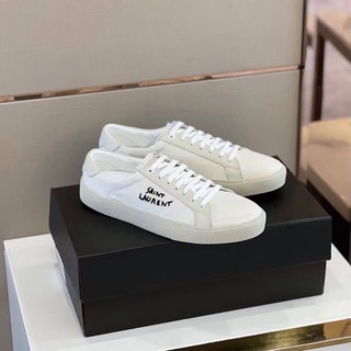 รองเท้า NEW SAINT LAURENT IN EMBROIDERED FABRIC SNEAKER