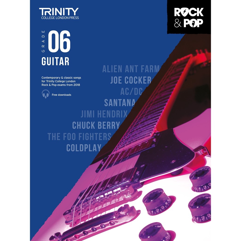Trinity Rock&Pop 2018 Guitar Grade 6(TCL017130)