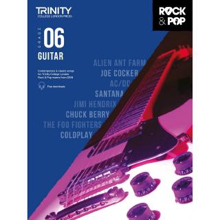 Trinity Rock&amp;Pop 2018 Guitar Grade 6(TCL017130)