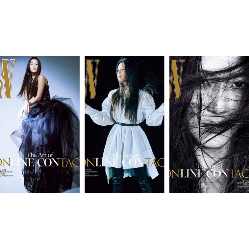 พร้อมส่ง W Korea ปก jun jihyun(จวนจีฮุน)ข้างในมีโรเซ่ Blackpink