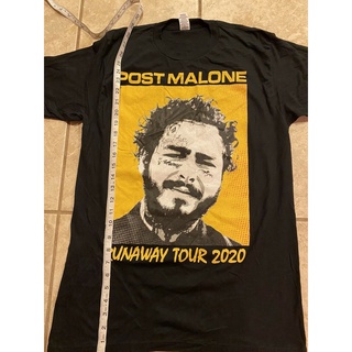 Nf2gd256ew เสื้อยืด ผ้าฝ้าย พิมพ์ลาย Post Malone Runaway Concert Tour s M Read สไตล์คลาสสิก สําหรับผู้ชาย RYN126DGE30272