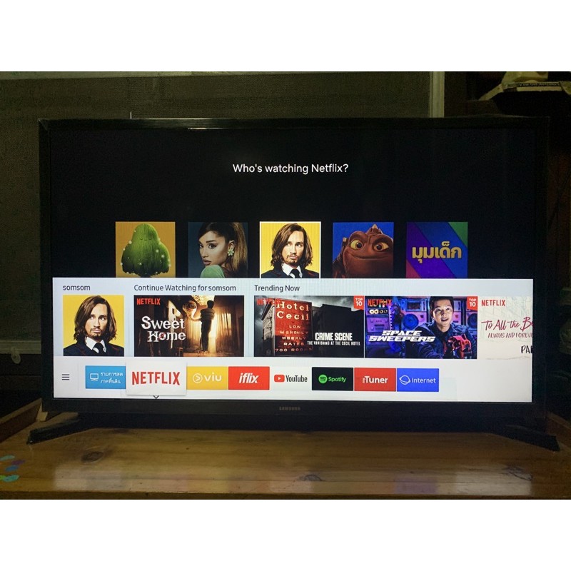TV SAMSUNG รุ่น LED HD SMART TV 32 นิ้ว #มือ2
