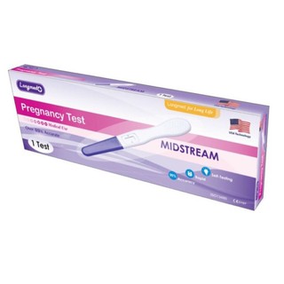 Longmed Pregnancy Test ชุดตรวจครรภ์ ลองเมด แบบปากกา (Midstream) 1 กล่อง