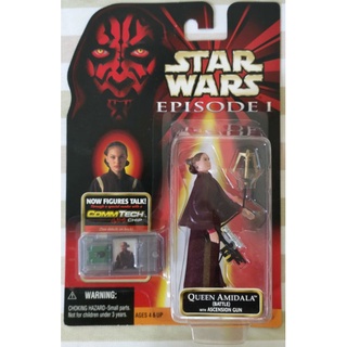 Star Wars Episode 1 Queen Amidala (Battle) Action Figure, 3.75"