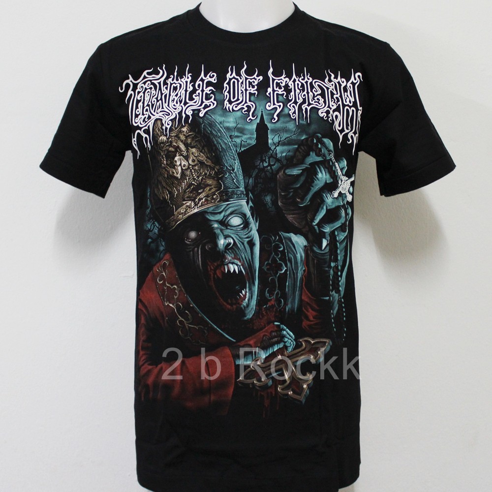 เสื้อยืด CRADLE OF FILTH เครเดิล ออฟ ฟิลธ์ S201 ไซส์ยุโรป