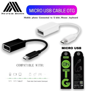 Golf สาย OTG รุ่นGC-06 Micro Port USB 2.0 ของแท้ เปลี่ยนโทรศัพท์ ให้เป็นดั่งคอมพิวเตอร์ ใช้กับ Android สมาร์ตโฟน