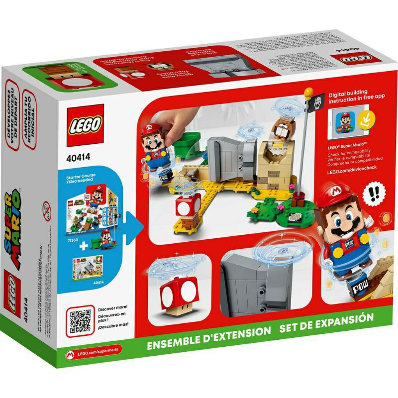 LEGO 40414 Monty Mole &amp; Super Mushroom - Expansion Set