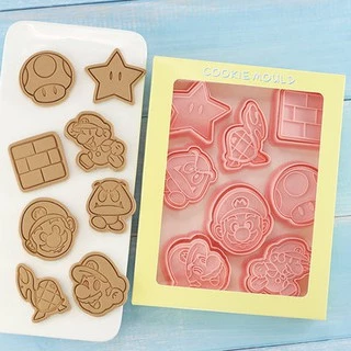 ใหม่ 8 ชิ้น/เซ็ตขายร้อน Xmas ไดโนเสาร์เครื่องตัดคุกกี้แม่พิมพ์สัตว์การขนส่งรถ ocean series 3D บิสกิต Fondant เค้กเบเกอรี่ Mould