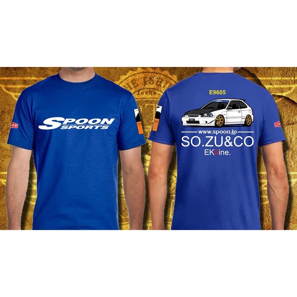 Honda Civic EK EK9 TYPE R Limited *D5 (เสื้อยืด Royal Blue)