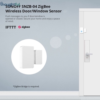 Sonoff Snzb - 04 Zigbee เซนเซอร์ตรวจจับประตูหน้าต่าง