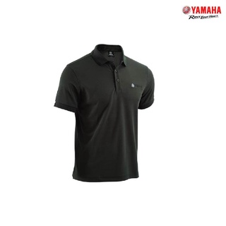 YAMAHA เสื้อโปโล Premium สีเขียวขี้ม้า