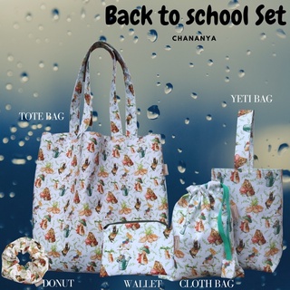 CHANANYA “Back to School Set”ผ้าคอตตอนญี่ปุ่น100%