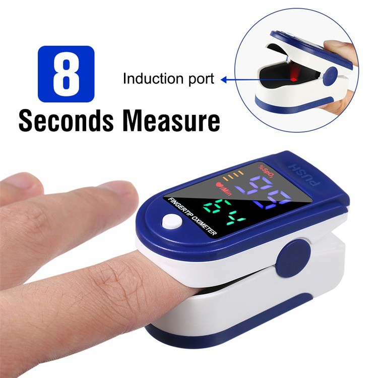 เครื่องวัดออกซิเจนปลายนิ้ว Fingertip Pulse Oximeter ของมันต้องมี