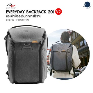 Peak design Everyday Backpack 20L v2 - Charcoal กระเป๋ากล้องอเนกประสงค์ ประกันศูนย์