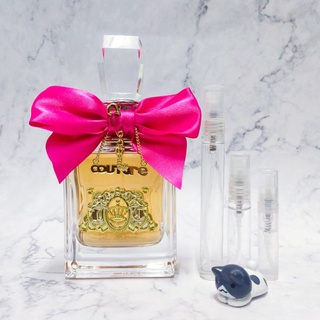 น้ำหอมแบรนด์แท้แบ่งขาย Juicy Couture Viva La Juicy EDP กลิ่นหวานๆ ขนม สดชื่น กลิ่นวนิลาปิดท้าย