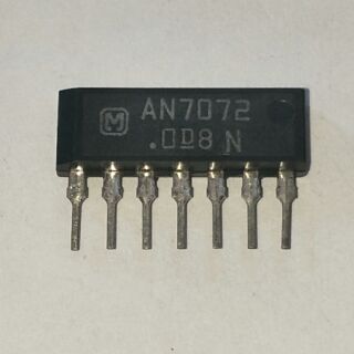 IC   AN 7072. อะไหล่อิเล็กทรอนิกส์