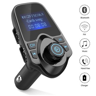 T11 Wireless Bluetooth Fm Car Bluetooth Transmitter FM บูลทูธเครื่องเสียงรถยนต์