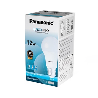 Panasonic หลอด LED 12W/1400LM สีเดย์ไลท์   LDAHV12DH6T