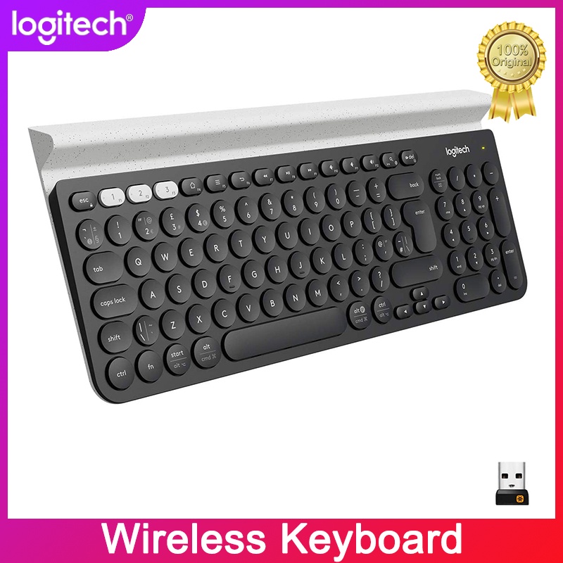 New Logitech K780 Multi-Device Wireless Keyboard FLOW Cross-Computer ...