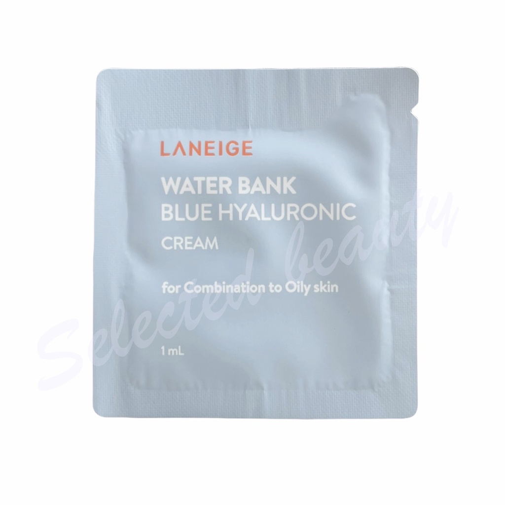 Laneige Water Bank Blue Hyaluronic Cream (oily skin) 1 ml Shopee Thailand