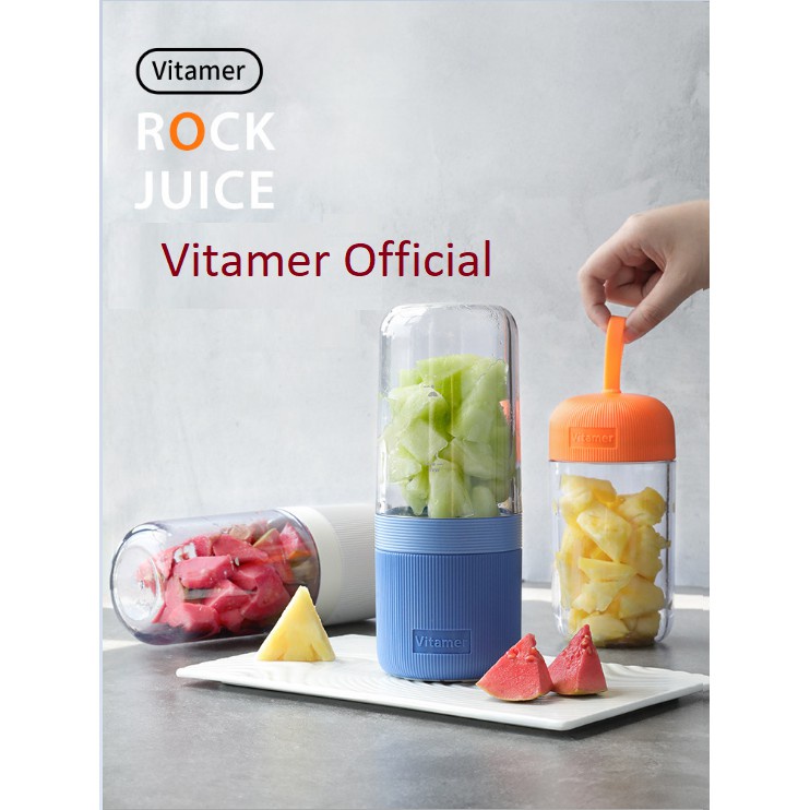 ♨﹊VITAMER Official  รุ่น VIT-004 แก้วปั่นแบบพกพา พร้อมส่ง ประกันไทย ขนาด400ML
