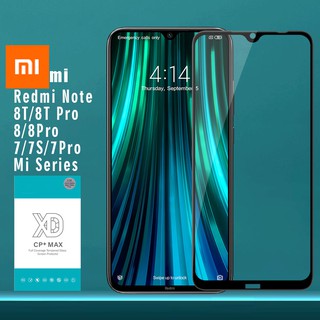 9D สีดำ Xiaomi Mi Redmi NOTE 8 9 9i 9A 9C 5 6 6A 7 7A K20 K30 K30S K30T 8A 8T 9T Pro A2 lite Prime เต็มจอ ปกป้อง ฟิล์ม กระจกนิรภัย ป้องกันจอ