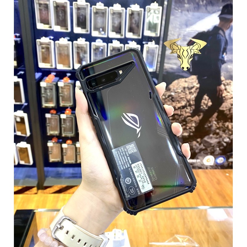 Asus ROG Phone 2 / ROG Phone 3 Casing ฟรี CARBON ปลอกใสกันกระแทก|เลนส์กล้อง|กระจกนิรภัย