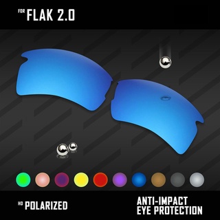 Oowlit เลนส์โพลาไรซ์ แบบเปลี่ยน หลากสี สําหรับแว่นตากันแดด Oakley Flak 2.0 OO9295