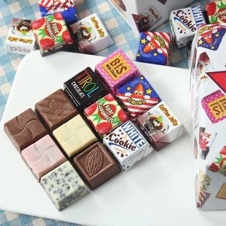 Tirol Choco Pack ทิโรลช็อกโกขนมช็อกโกแลตรวมรส ช็อคโกแลตวาไรตี้บล็อก5รสชาติ1กล่องมี 20 ชิ้น