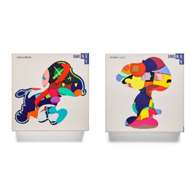 Kaws puzzle STAY STEADY and NO ONE'S HOME