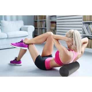 Foam Roller (45 cm) โฟมโรลเลอร์ โฟมนวดกล้ามเนื้อ โฟมลูกกลิ้ง นวดเล่นโยคะ Warm UP ออกกำลังกาย Size M