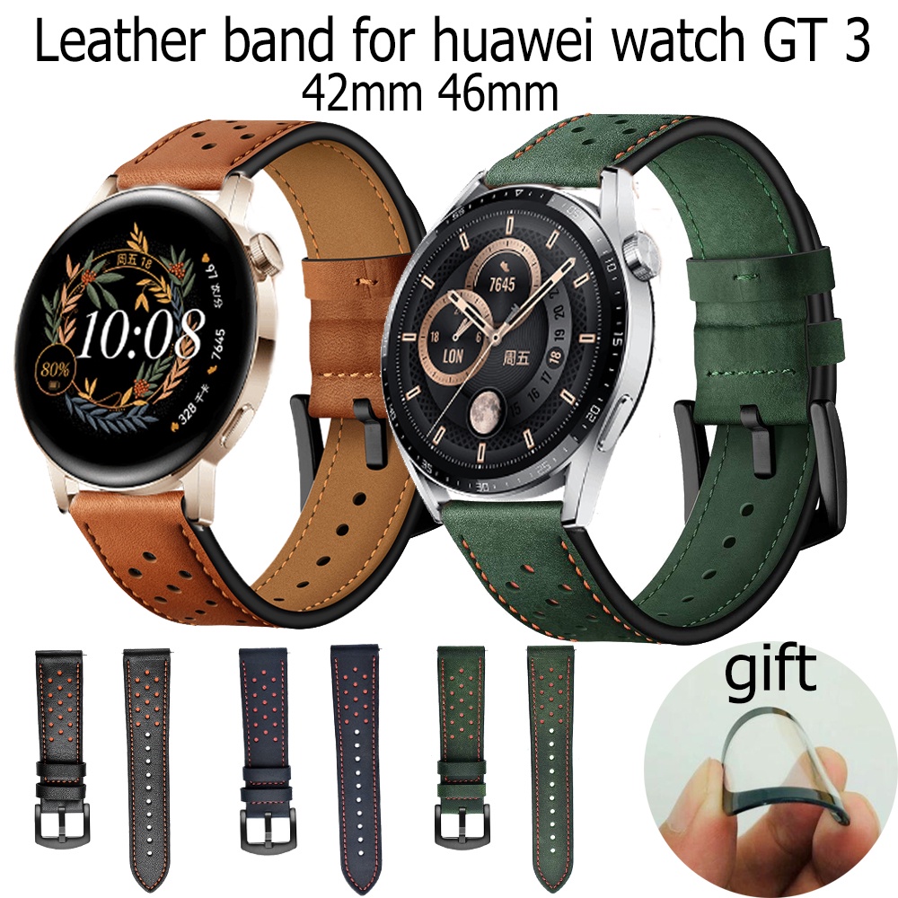 สาย huawei watch GT 3 42mm สมาร์ทวอช สายหนัง huawei watch GT 3 46mm สายสมาร์ทวอทช์