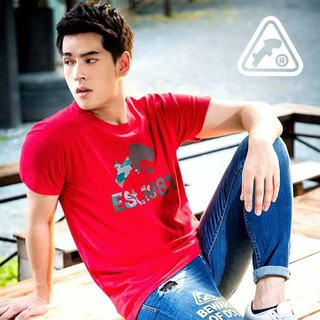 Rudedog By Hashtag เสื้อยืดแขนสั้น ทรงผู้ชาย รุ่น ESTPOINTS สินค้าลิขสิทธิ์แท้