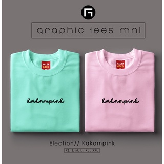 กราฟิก Tees MNL Kakampink Leni Robredo การเลือกตั้ง 2022 เสื้อยืด Unisex ที่กําหนดเองสําหรับผู้ &gt;fh