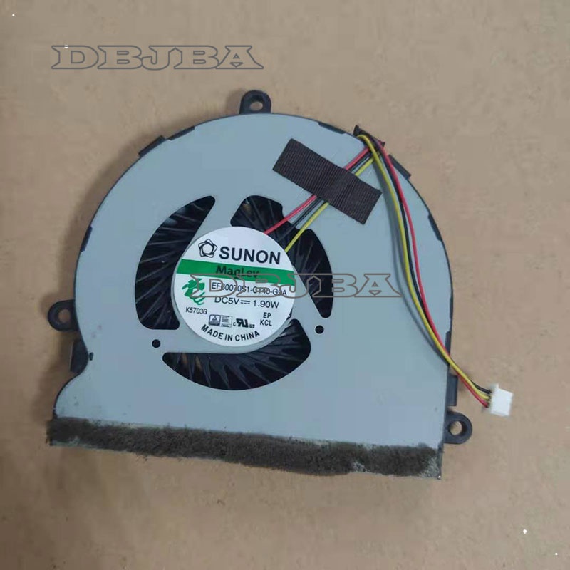 พัดลมระบายความร้อน CPU แล็ปท็อปสําหรับ EF60070S1-C140-G9A K5703G DC5V 1.90W