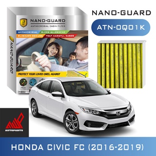 กรองแอร์ (ARCTIC NANO-GUARD ATN-OQO1K Honda Civic FC &amp; Civic FK (2016-2020)