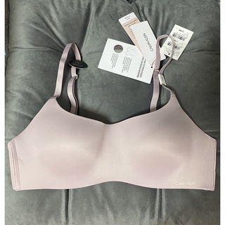 CALVIN KLEIN WOMENS บรา สี ม่วง ของแท้ ของใหม่ Size 34B