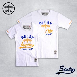 Beesy เสื้อยืด รุ่น Sixty สีขาว