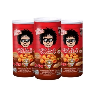 โก๋แก่ถั่วลิสงเคลือบรสชาติต้มยำ กปญ 200g (1กระป่อง)