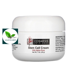 Life Extension Stem Cell Cream with Alpine Rose 1 oz. (Cosmesis Skin Care)