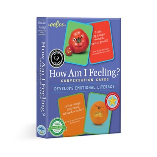 eeBoo How am I Feeling Conversation Cards - บัตรคำสอนการสนทนาเรื่องการแสดงออกทางอารมณ์