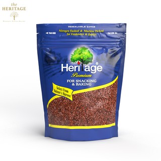 เฮอริเทจ เมล็ดแฟลกซ์ 250 กรัม Heritage Heritage flax seeds 250 g