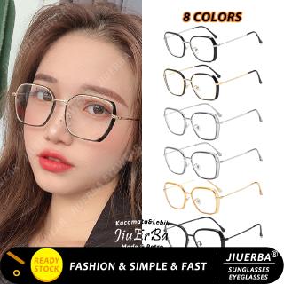【พร้อมสต็อก】สายตาสั้นแว่นตา INS ออกแบบแฟชั่นแว่นตากรอบขนาดใหญ่ผู้หญิง