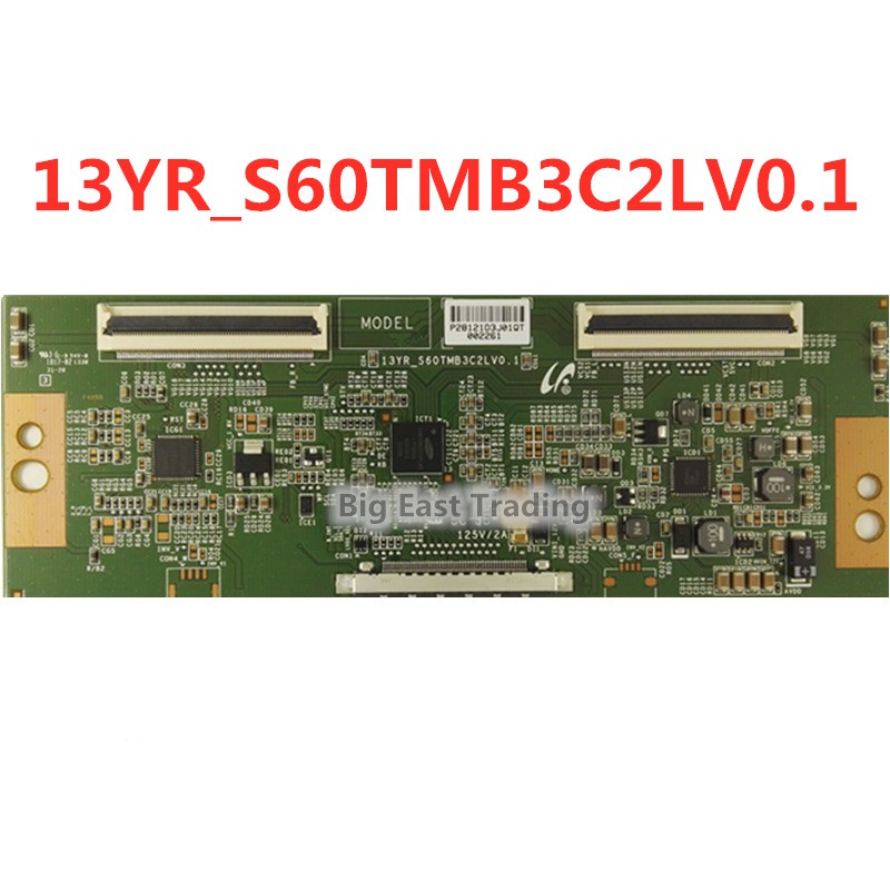 13YR_S60TMB3C2LV0.1 1 ชิ้น TCON Board 13YR-S60TMB3C2LV0.1 13YR S60TMB3C2LV0.1 TV T-CON Logic Board ส