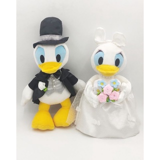 Set​ ตุ๊กตา​คู่โดนัลด์​ดั๊ก​ -​ เดซี่​ดั๊ก​ งานป้าย T-ART​ / Disney